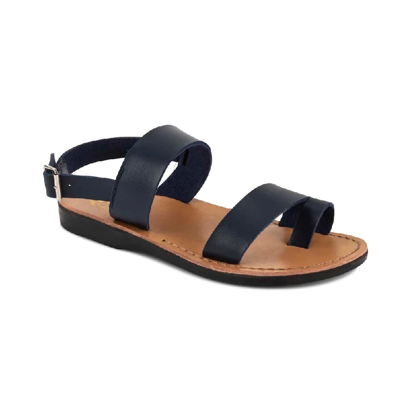 Men's sandals with a durable outer soleCarmel Vegan - Leather Alternative Sandal | Blue Men's sandals with a durable outer soleCarmel Vegan - Leather Alternative Sandal | Blue