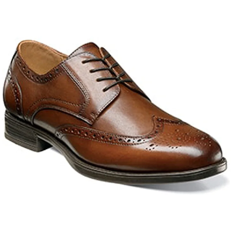 Men's Oxford shoes with a buckle closure and a pointed toeFlorsheim Midtown Wingtip Oxford Cognac Leather (Men's) Men's Oxford shoes with a buckle closure and a pointed toeFlorsheim Midtown Wingtip Oxford Cognac Leather (Men's)