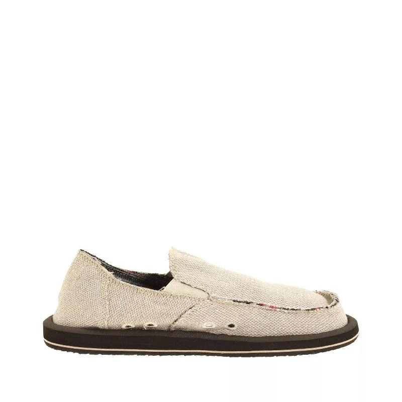 Men's loafers in a neutral color like black or brownMen's Shoes Sanuk HEMP Slip On Loafers Sidewalk Surfers SMF1010 NATURAL Men's loafers in a neutral color like black or brownMen's Shoes Sanuk HEMP Slip On Loafers Sidewalk Surfers SMF1010 NATURAL