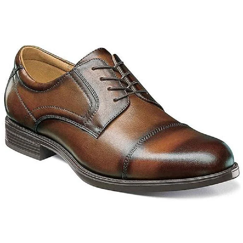 Men's Oxford shoes with a smooth leather upper and a leather soleFlorsheim Midtown Cap Toe Oxford Cognac Leather (Men's) Men's Oxford shoes with a smooth leather upper and a leather soleFlorsheim Midtown Cap Toe Oxford Cognac Leather (Men's)