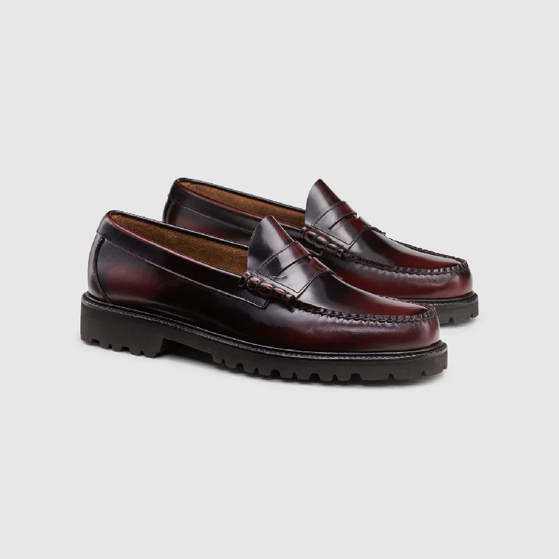 Men's loafers with a rubber sole for durabilityMENS LARSON LUG BRUSH OFF WEEJUNS LOAFER Men's loafers with a rubber sole for durabilityMENS LARSON LUG BRUSH OFF WEEJUNS LOAFER