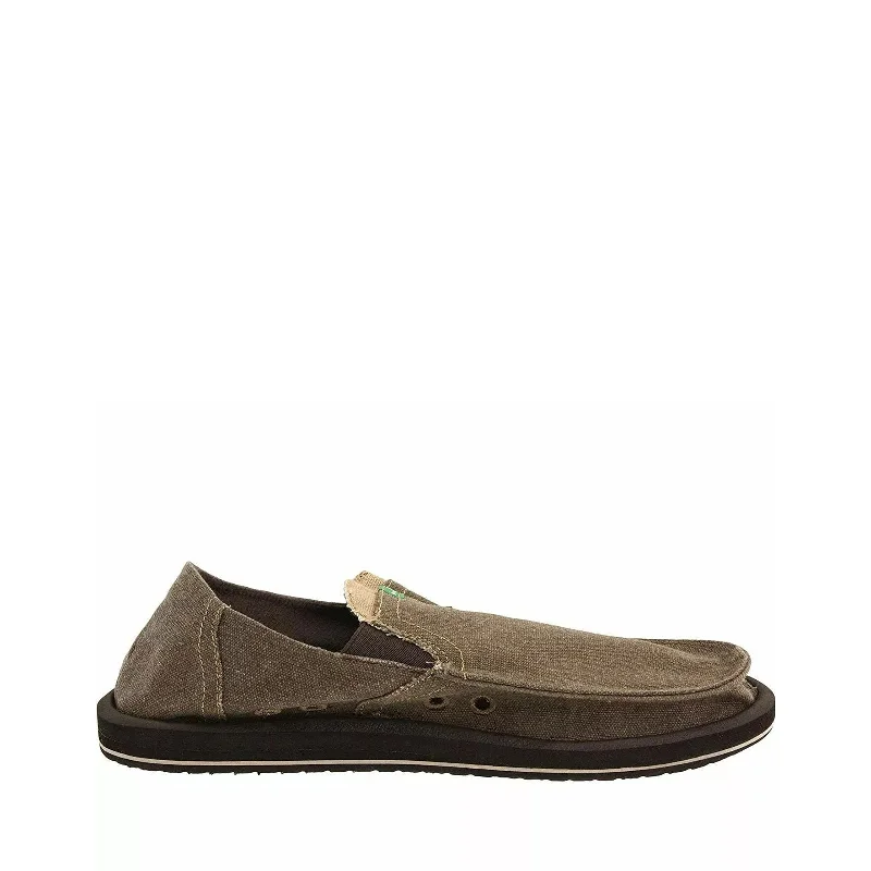 Men's loafers with a leather lining for comfortMen's Shoes Sanuk PICK POCKET Slip On Sidewalk Surfer Loafers SMF1032 BROWN Men's loafers with a leather lining for comfortMen's Shoes Sanuk PICK POCKET Slip On Sidewalk Surfer Loafers SMF1032 BROWN