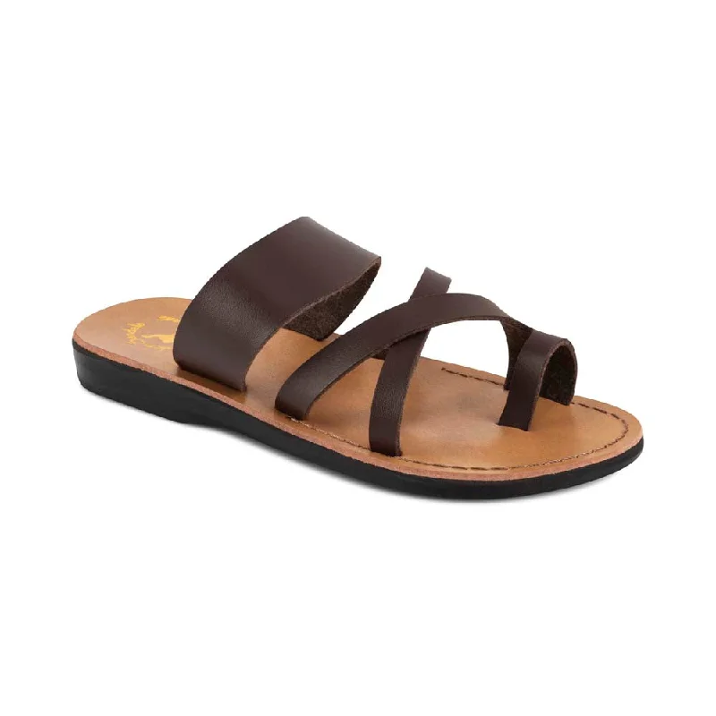 Men's sandals with a buckle closureThe Good Shepherd Vegan - Leather Alternative Sandal | Brown Men's sandals with a buckle closureThe Good Shepherd Vegan - Leather Alternative Sandal | Brown