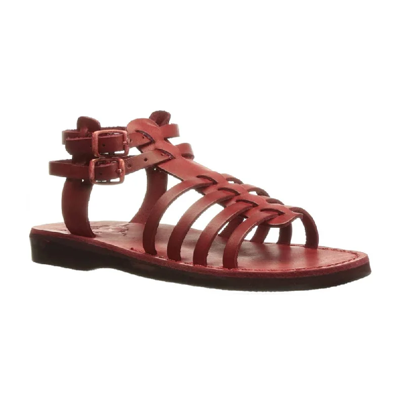 Men's sandals with a stretchy strap for a better fitLeah - Leather Gladiator Sandal | Honey Men's sandals with a stretchy strap for a better fitLeah - Leather Gladiator Sandal | Honey