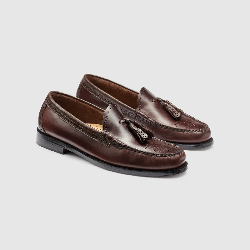 Men's loafers with a tassel front for a classic lookMENS LARKIN TASSEL BROGUE WEEJUNS LOAFER Men's loafers with a tassel front for a classic lookMENS LARKIN TASSEL BROGUE WEEJUNS LOAFER