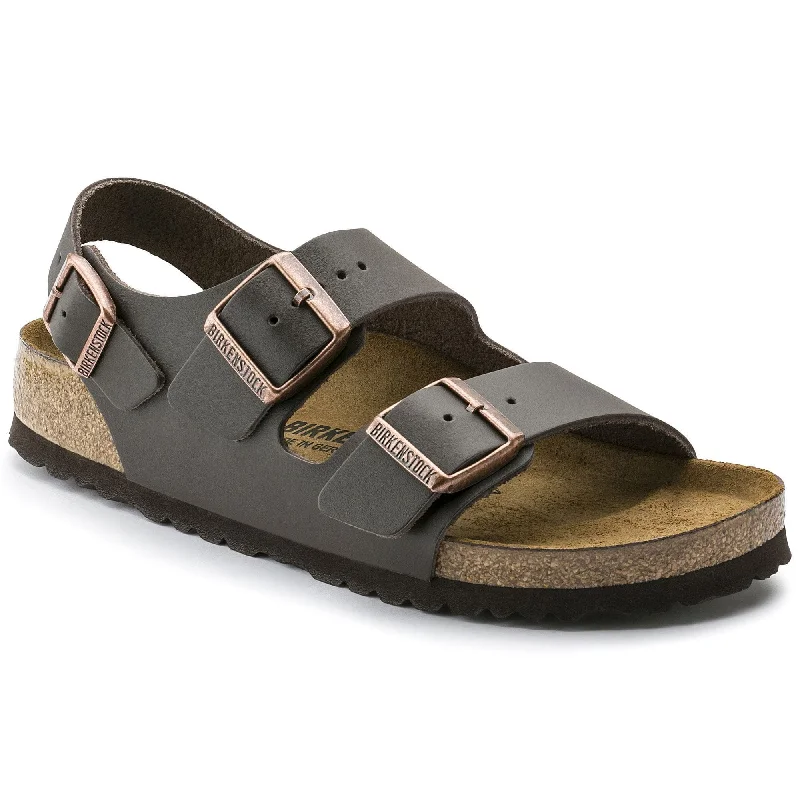 Men's sandals with a buckle closure Men's sandals with a buckle closure Milano Natural Leather
