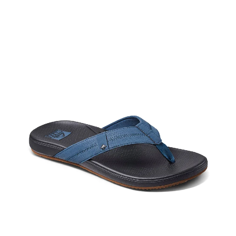 Men's sandals with a perforated leather upper for ventilation Men's sandals with a perforated leather upper for ventilation Mens Cushion Phantom 2.0 - Orion / Black