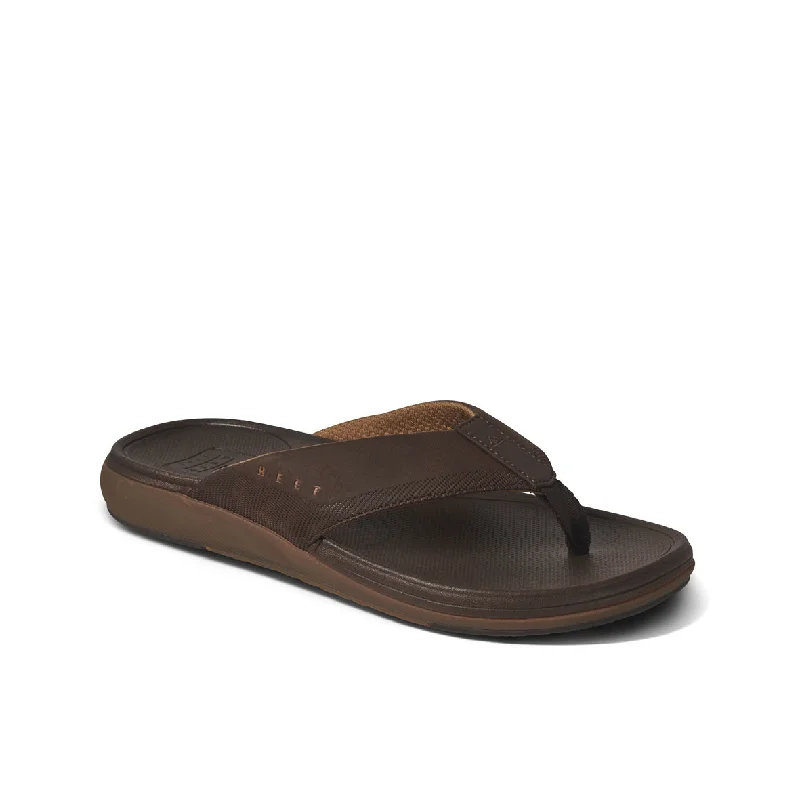 Men's sandals with a stretchy strap for a better fit Men's sandals with a stretchy strap for a better fit Mens Cushion Norte - Dark Brown