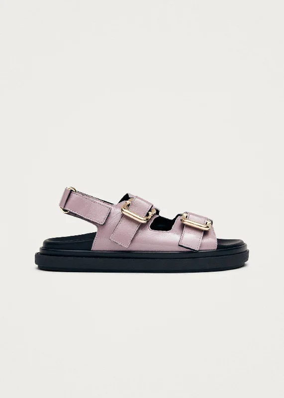 Men's sandals with a flexible sole for easy movement Men's sandals with a flexible sole for easy movement Harper Onix Malva Leather Sandals