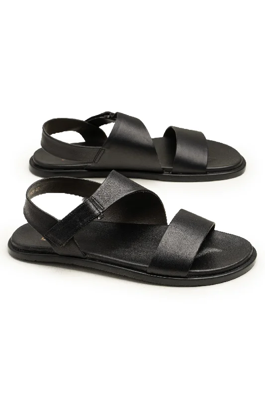 Men's sandals with a removable insole for cleaning Men's sandals with a removable insole for cleaning LOGO 7629 BKA
