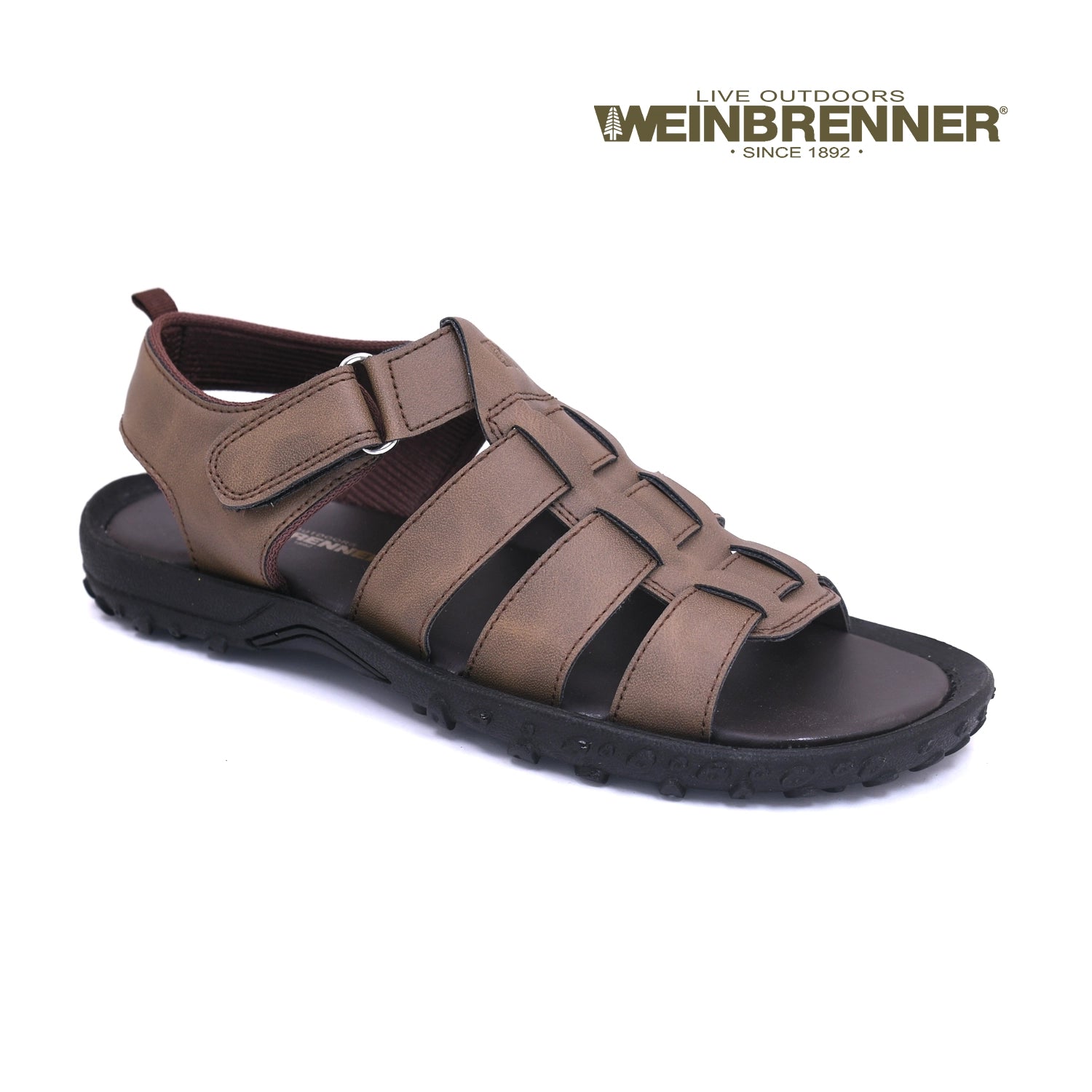 Men's sandals with a stretchy strap for a better fit Men's sandals with a stretchy strap for a better fit Weinbrenner - Men