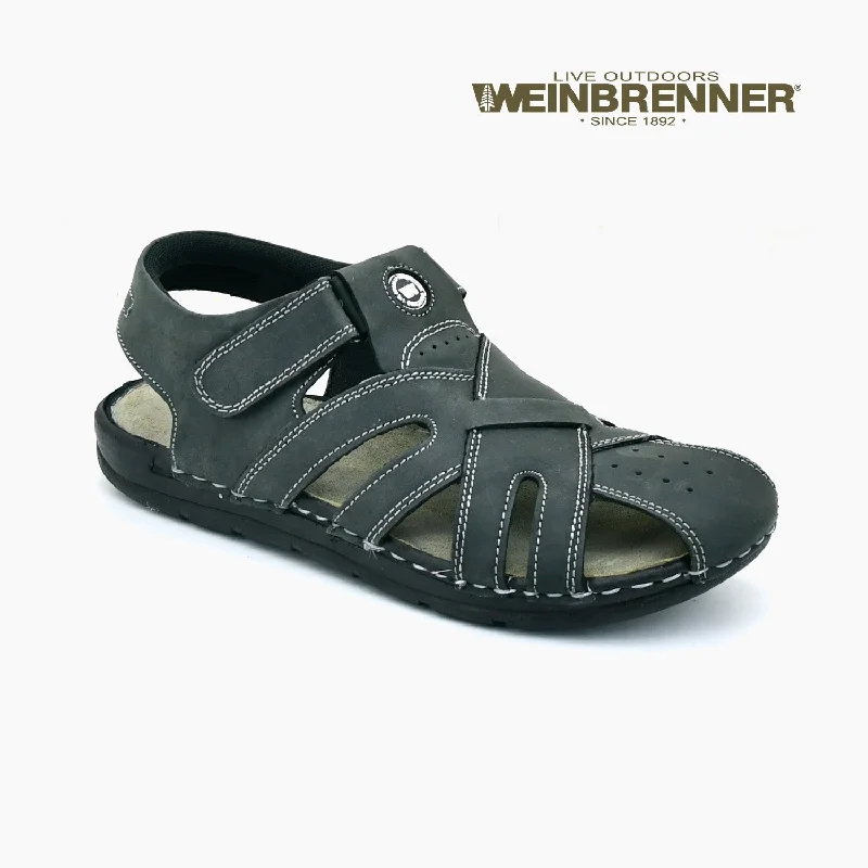 Men's sandals with a wide strap for support Men's sandals with a wide strap for support Weinbrenner - Men