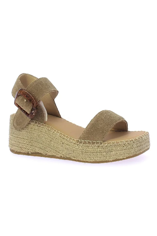 Men's leather sandals with an adjustable strap Men's leather sandals with an adjustable strap Rhodes Sandals | Taupe