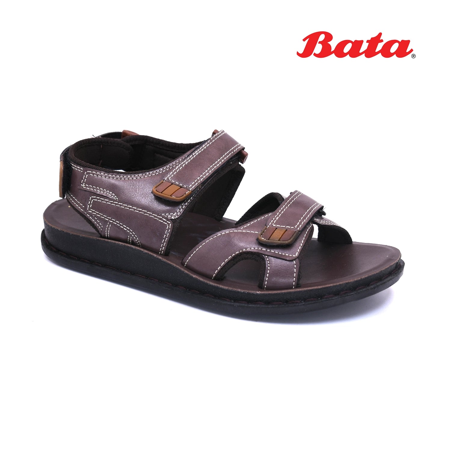 Men's sandals in a neutral color like black or brown Men's sandals in a neutral color like black or brown Bata - Men