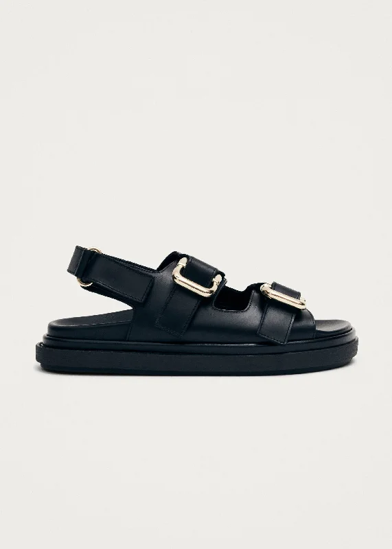 Men's sandals with a stretchy strap for a better fit Men's sandals with a stretchy strap for a better fit Harper Black Sandal