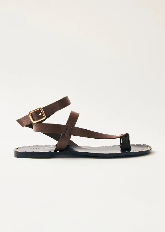 Waterproof men's sandals for water activities Waterproof men's sandals for water activities Tallula Brown Leather Sandals