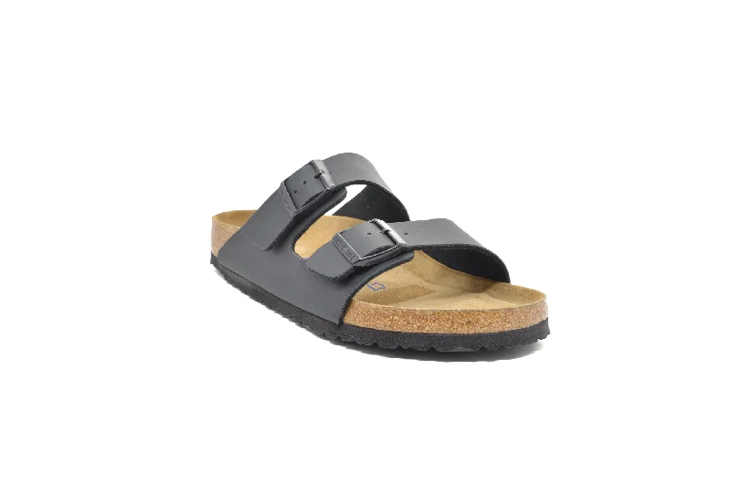 Men's leather sandals with an adjustable strap Men's leather sandals with an adjustable strap BIRKENSTOCK Arizona Soft Footbed Birko-Flor +42 Men's leather sandals with an adjustable strap Men's leather sandals with an adjustable strap BIRKENSTOCK Arizona Soft Footbed Birko-Flor +42