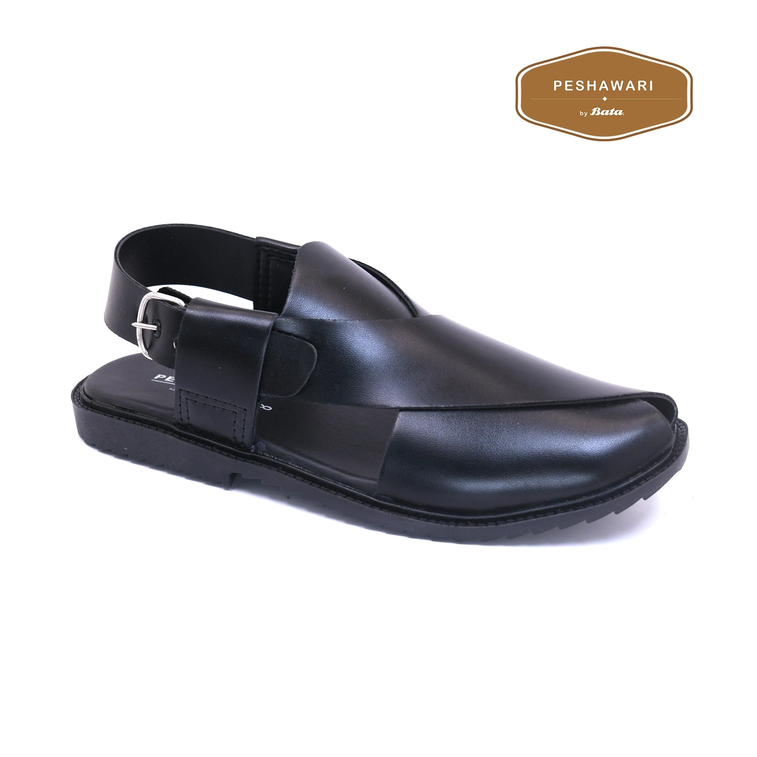 Men's sandals with a padded heel Men's sandals with a padded heel Peshawari - Men