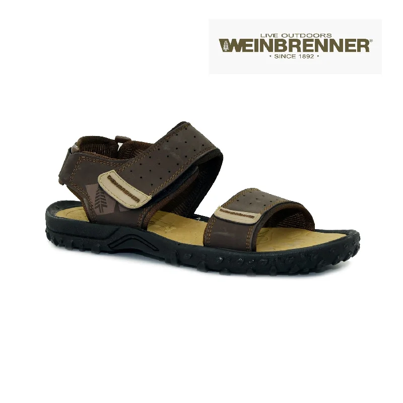 Men's sandals with a padded heel Men's sandals with a padded heel Weinbrenner - Men