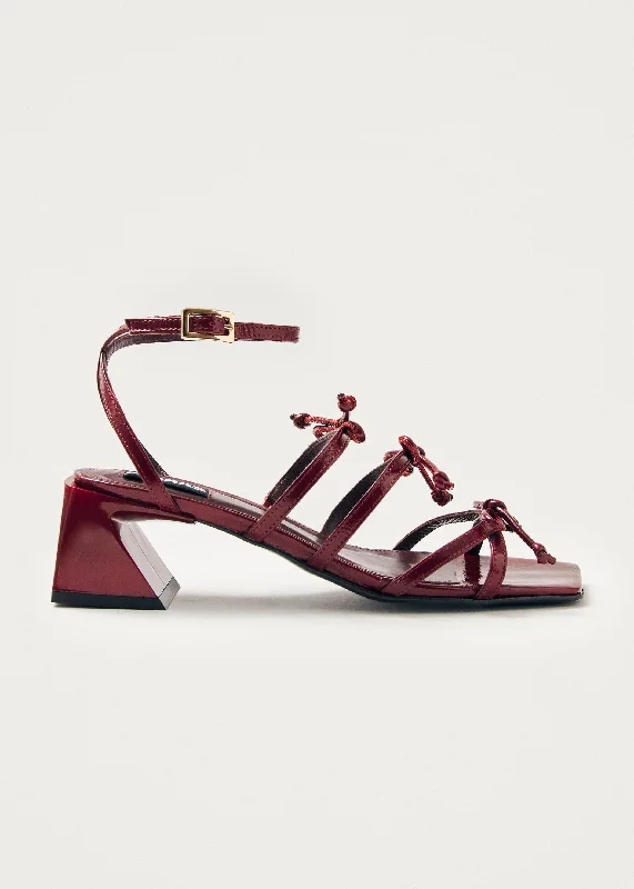 Men's sandals with a removable insole for cleaning Men's sandals with a removable insole for cleaning Luzelle Onix Burgundy Leather Sandals