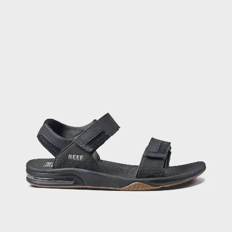 Men's sandals with a shock - absorbing insole Men's sandals with a shock - absorbing insole Fanning Baja - Black/Silver