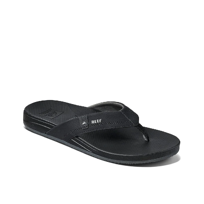 Men's sandals with a rubber sole for traction Men's sandals with a rubber sole for traction Mens Cushion Spring - Black/Grey