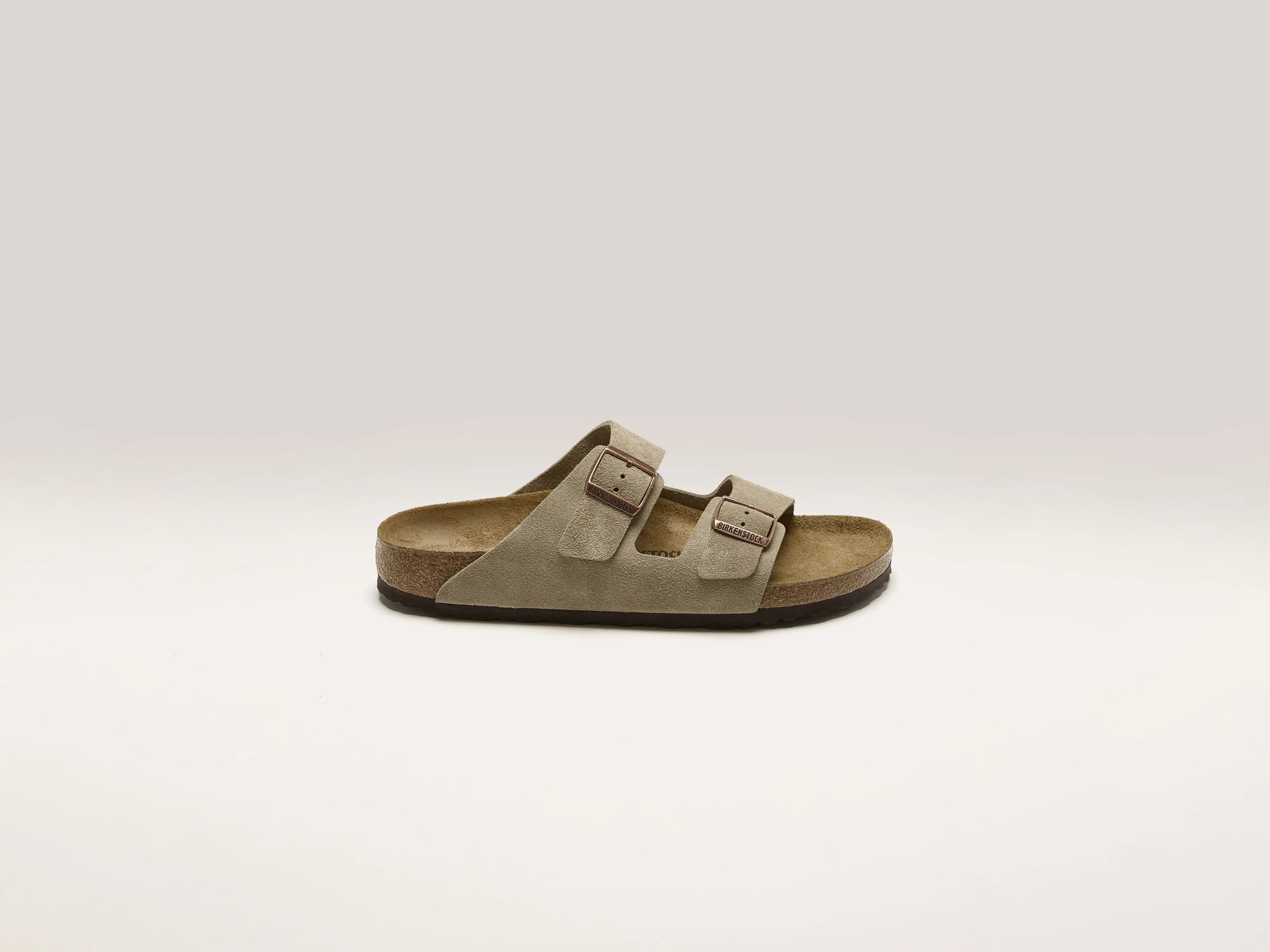 Men's sandals with a pointed toe for a stylish look Men's sandals with a pointed toe for a stylish look Arizona Suede Leather for Men (242 / M / TAUPE)
