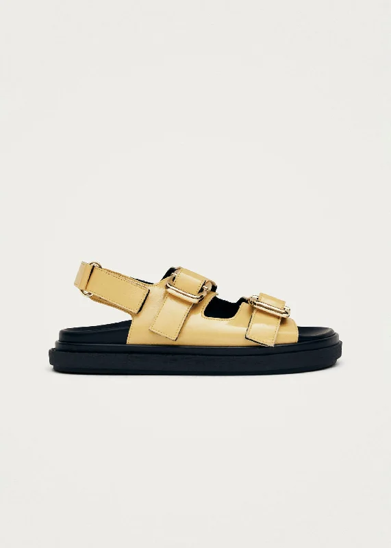 Men's sandals with a shock - absorbing insole Men's sandals with a shock - absorbing insole Harper Onix Vanilla Leather Sandals