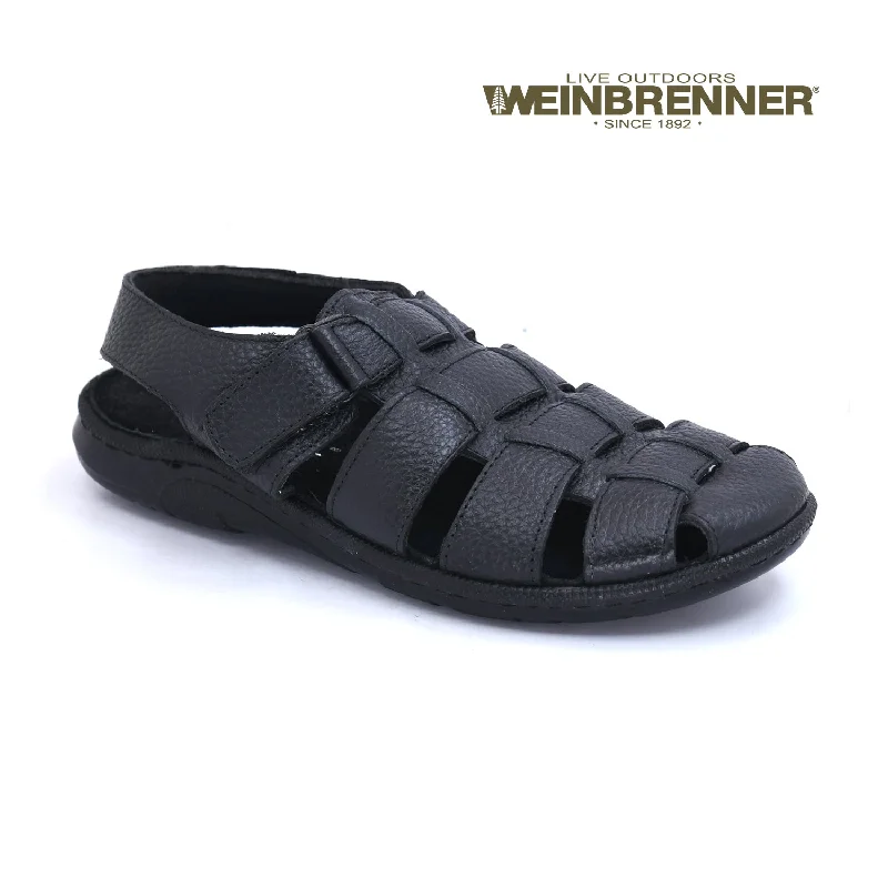 Men's sandals with a decorative buckle or charm Men's sandals with a decorative buckle or charm Weinbrenner - Men