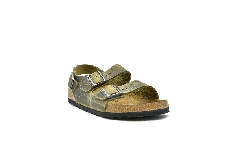 Men's sandals with a pointed toe for a stylish look Men's sandals with a pointed toe for a stylish look BIRKENSTOCK Milano Oiled Leather +42