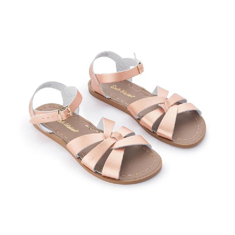 Flip - flop style men's sandals for beach wear Flip - flop style men's sandals for beach wear Original Salt Water Sandal - Rose Gold (Adult)
