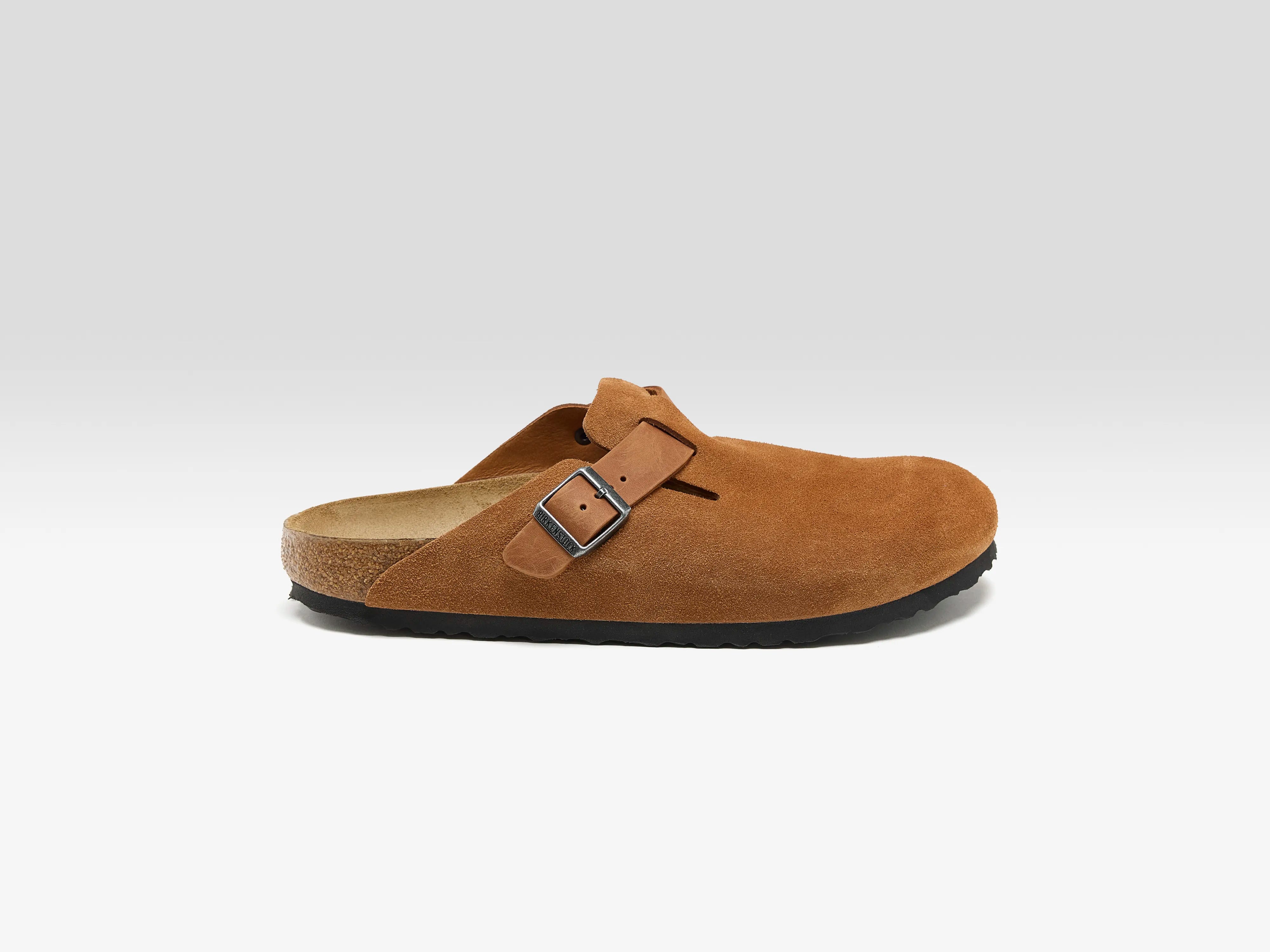Men's leather sandals with an adjustable strap Men's leather sandals with an adjustable strap Boston Mixed Leather for Men  (251 / M / COGNAC)