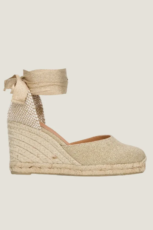 Waterproof men's sandals for water activities Waterproof men's sandals for water activities Carina Canvas Wedge Espadrilles | Gold Waterproof men's sandals for water activities Waterproof men's sandals for water activities Carina Canvas Wedge Espadrilles | Gold