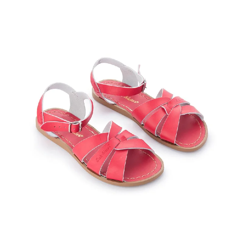 Men's sandals with a contrast stitching detail Men's sandals with a contrast stitching detail Original Salt Water Sandal - Red (Adult)