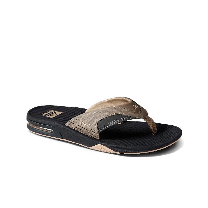 Men's sandals with a stretchy strap for a better fit Men's sandals with a stretchy strap for a better fit Mens Fanning - Fossil / Raven