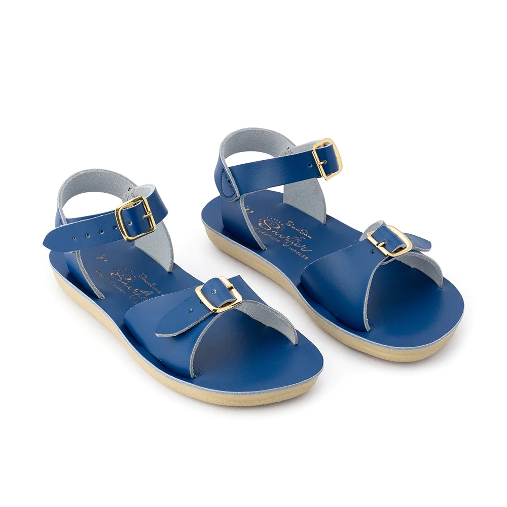 Men's sandals with a leather lining for comfort Men's sandals with a leather lining for comfort Salt Water Sun-San Surfer - Cobalt