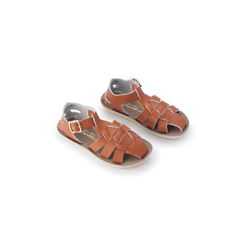 Men's sandals with a buckle closure Men's sandals with a buckle closure Salt Water Sun-San Shark - Tan