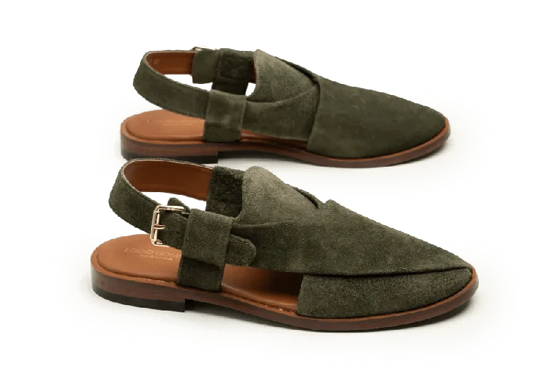Men's sandals with a pointed toe for a stylish look Men's sandals with a pointed toe for a stylish look LOGO 7767 GRS