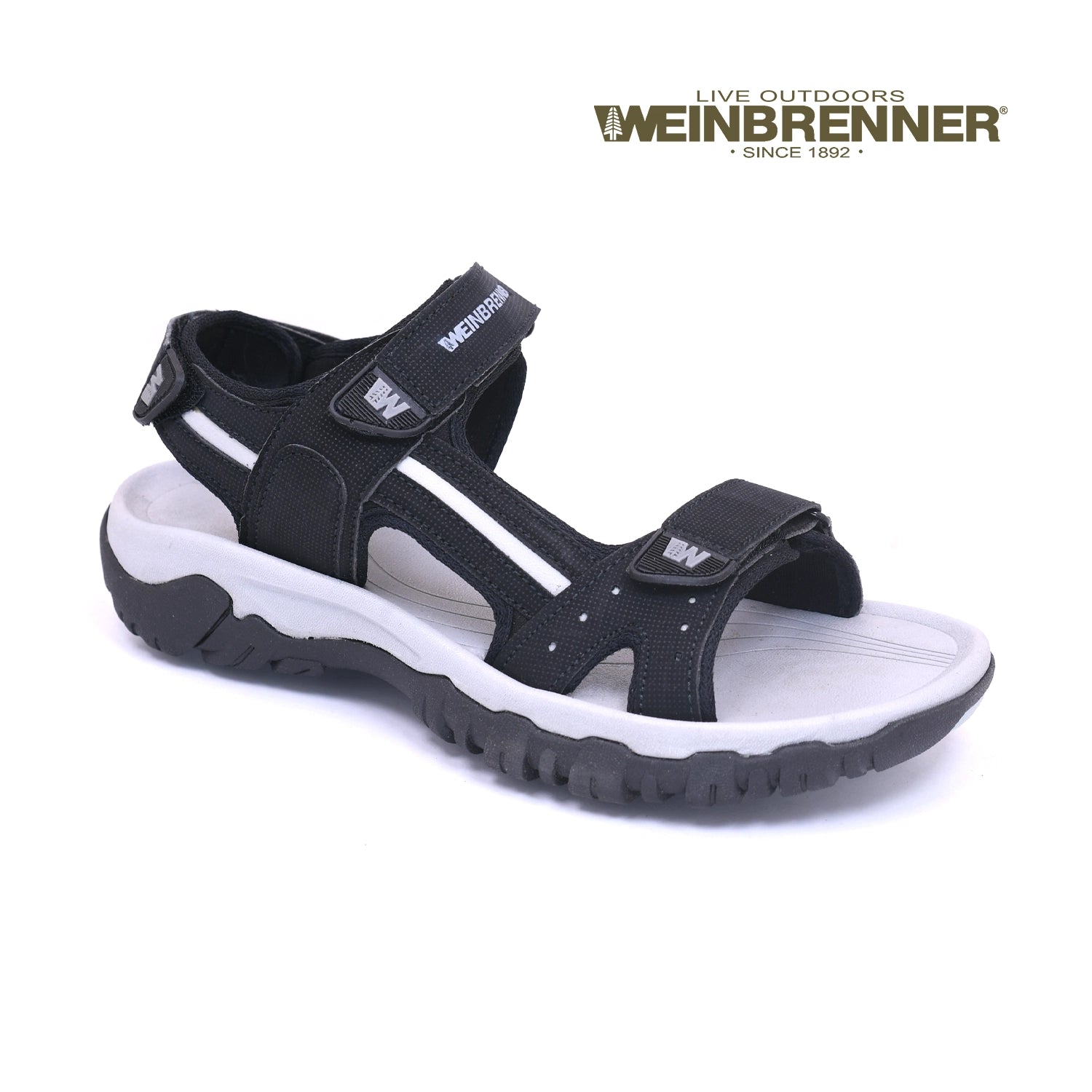 Men's sandals with a rubber sole for traction Men's sandals with a rubber sole for traction Weinbrenner - Men
