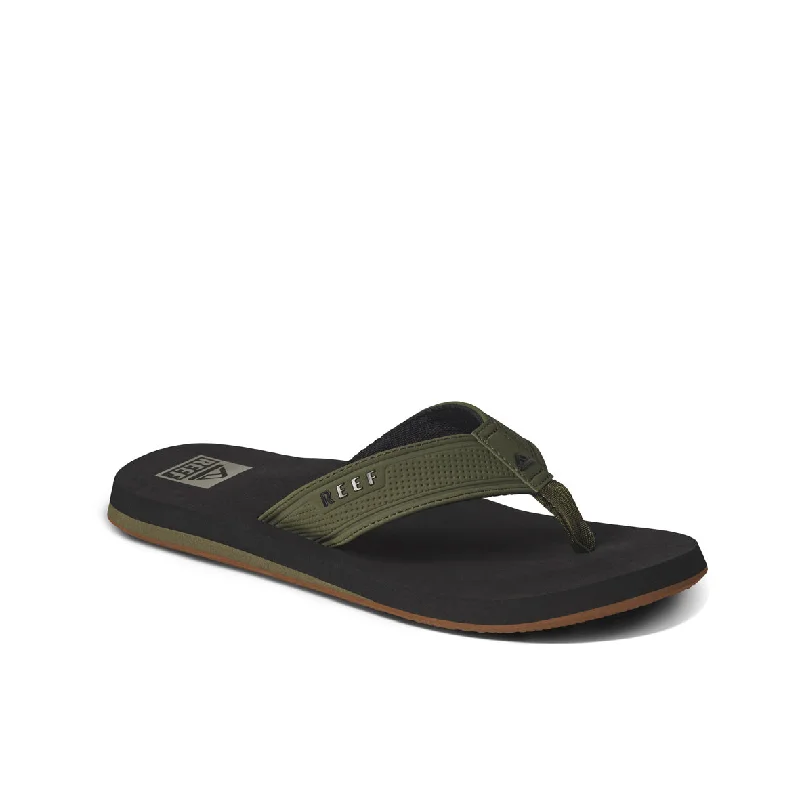 Men's sandals with a wide strap for support Men's sandals with a wide strap for support Mens Layback - Olive
