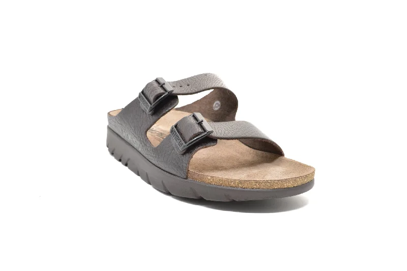Men's sandals with a padded heel Men's sandals with a padded heel MEPHISTO Zonder Brown