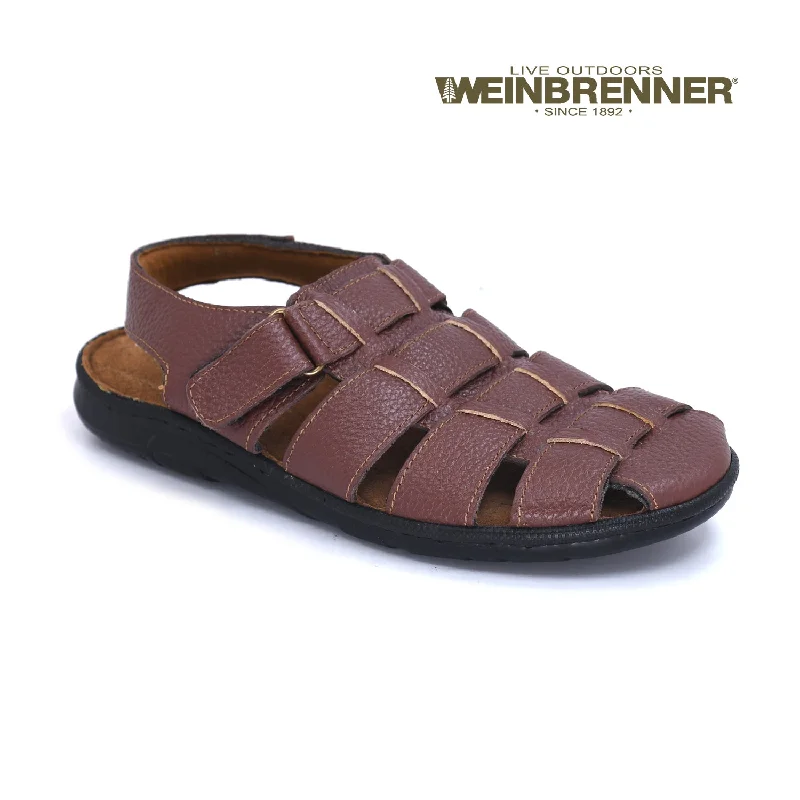 Men's sandals with a decorative buckle or charm Men's sandals with a decorative buckle or charm Weinbrenner - Men