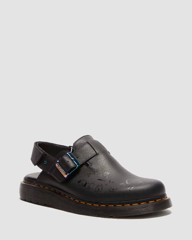 Men's sandals with a rubber sole for traction Men's sandals with a rubber sole for traction BT21 Jorge Nappa Leather Mules