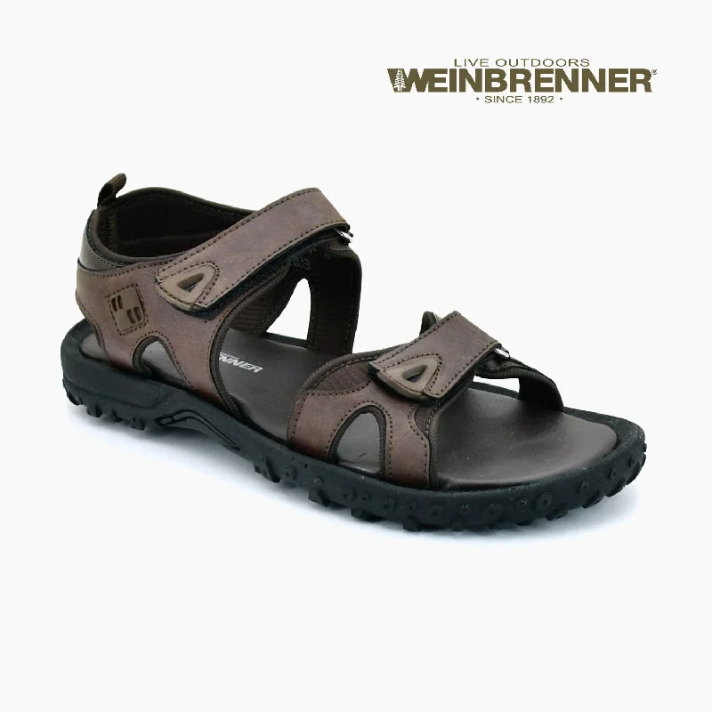 Men's sandals with a contrast stitching detail Men's sandals with a contrast stitching detail Weinbrenner - Men