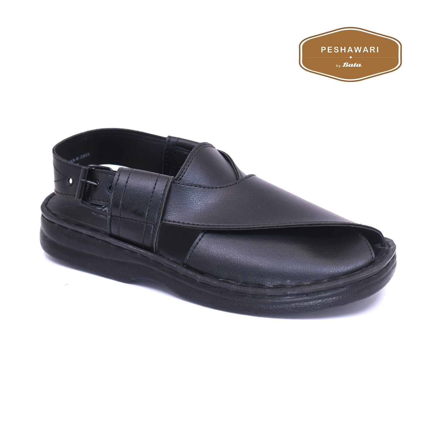Men's sandals with a perforated leather upper for ventilation Men's sandals with a perforated leather upper for ventilation Peshawari - Men