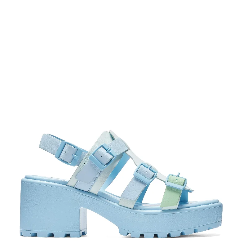 Men's sandals with a toe post design Men's sandals with a toe post design Sugar Season Chunky Buckle Sandals - Blue