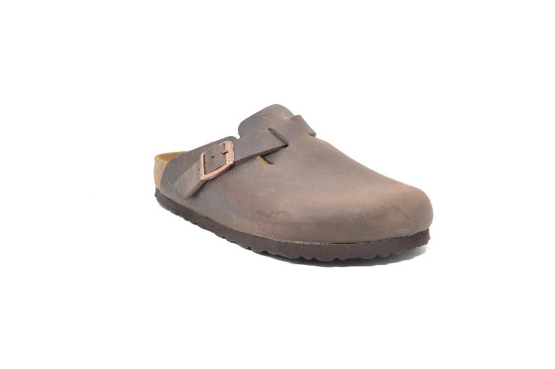 Men's sandals with a leather lining for comfort Men's sandals with a leather lining for comfort BIRKENSTOCK Boston Oiled Leather +42