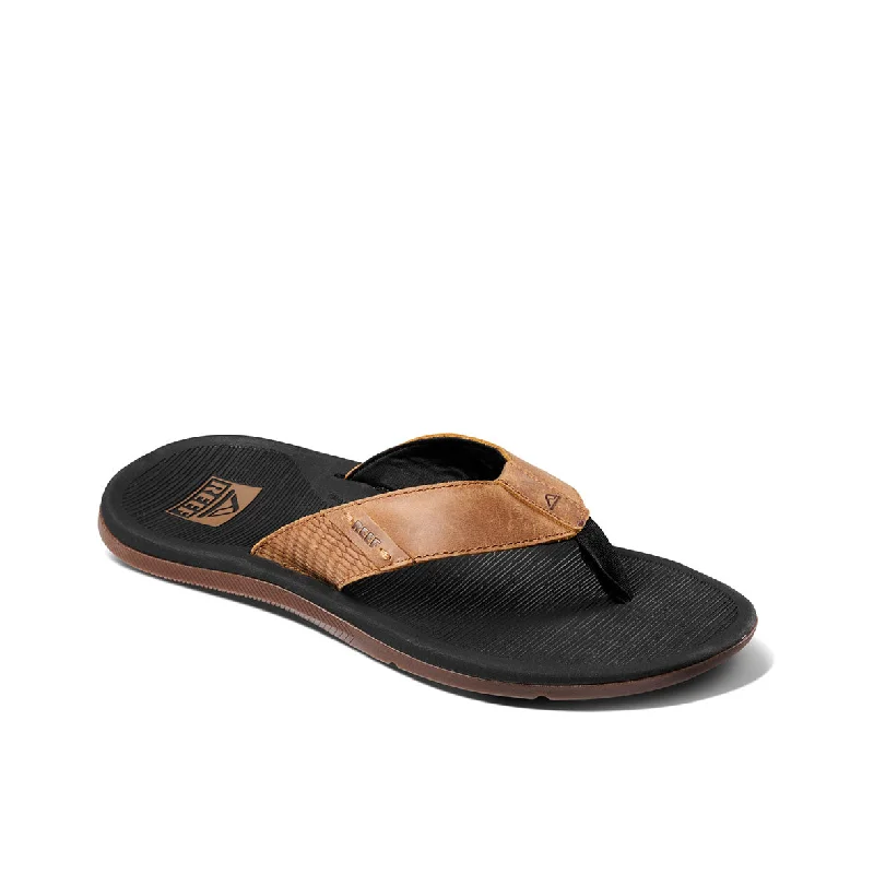 Flip - flop style men's sandals for beach wear Flip - flop style men's sandals for beach wear Santa Ana Le - Black And Tan