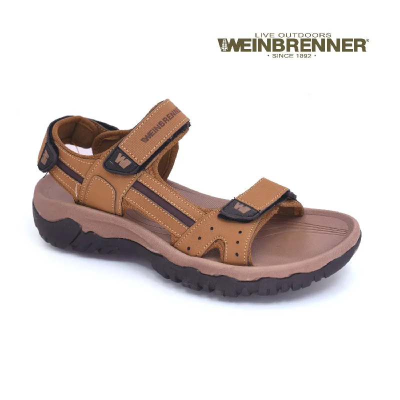 Men's sandals with a decorative buckle or charm Men's sandals with a decorative buckle or charm Weinbrenner - Men
