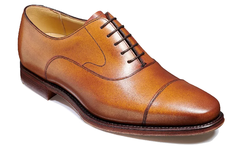 Men's Oxfords with a lace - up closure and a narrow fit Wright - Antique Rosewood